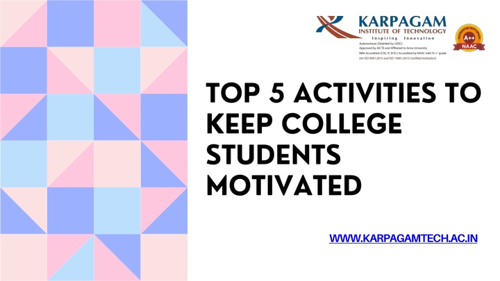 top 5 activities to keep college students