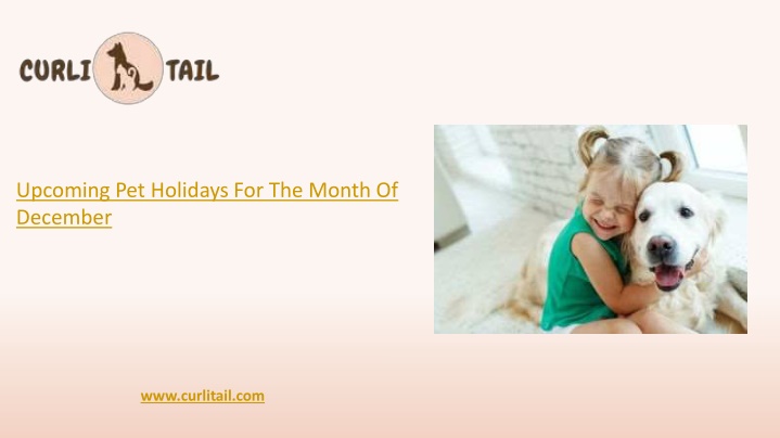 upcoming pet holidays for the month of december