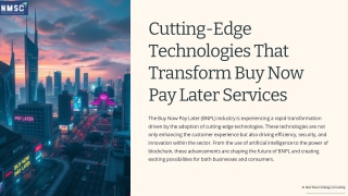 cutting edge technologies that transform