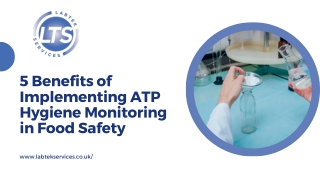 Improved Food Safety Compliance With ATP Hygiene Monitoring - Labtek Services