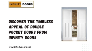 _Discover the Timeless Appeal of Double Pocket Doors from Infinity Doors