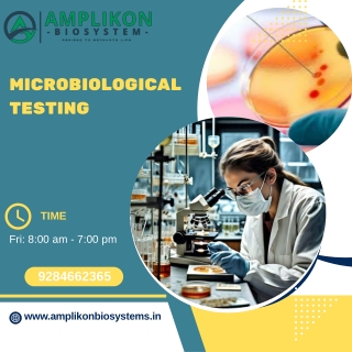 microbiological testing