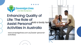 Assist Personal Activities Australia