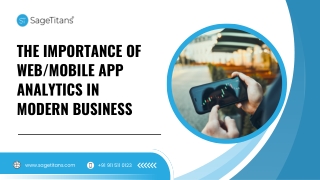 the importance of web mobile app analytics