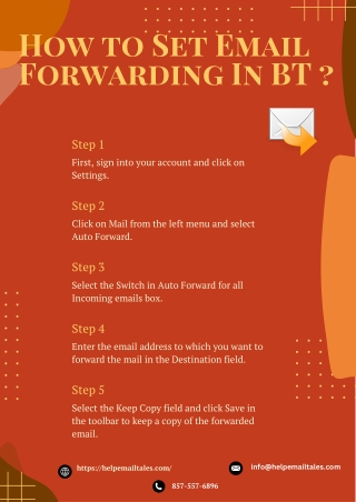 How to Set Email Forwarding In BT?