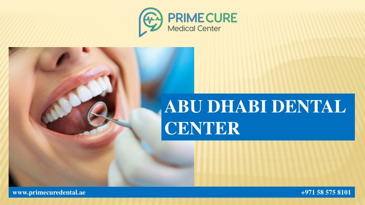 abu dhabi dental center