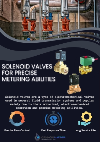 Solenoid Valve for Precise Metering