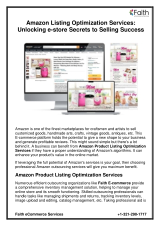 amazon listing optimization services unlocking