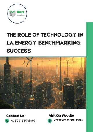 The Role of Technology in LA Energy Benchmarking Success