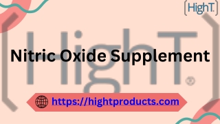 nitric oxide supplement