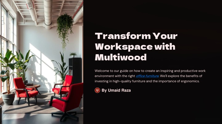 transform your workspace with multiwood