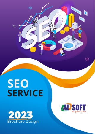 SEO service brochure