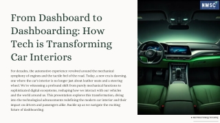 from dashboard to dashboarding how tech