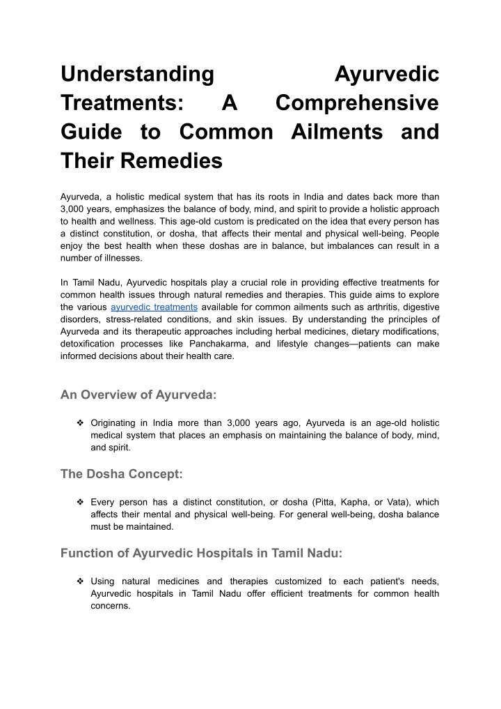 understanding treatments guide to common ailments