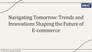 navigating tomorrow trends and innovations