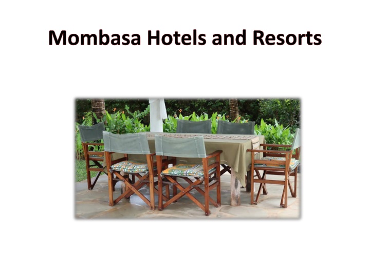 mombasa hotels and resorts