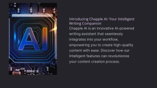 Text AI Generator – Chapple AI Smart Solutions