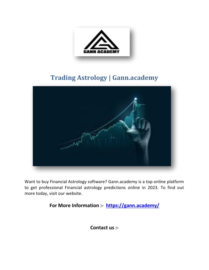 trading astrology gann academy