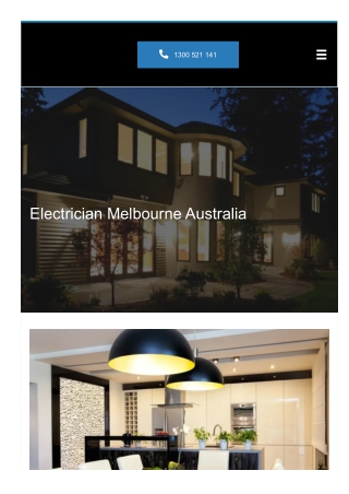 Electrician Melbourne Australia
