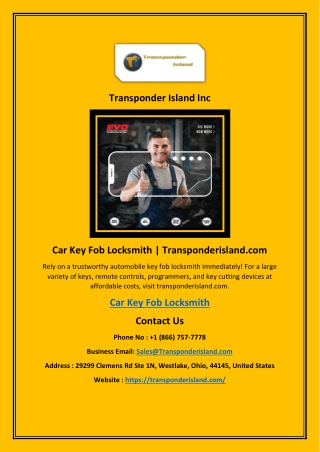 transponder island inc