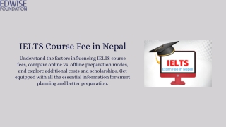 ielts course fee in nepal