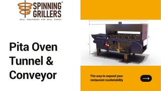 Pita Oven Tunnel & Conveyor – Streamlined Bread Baking