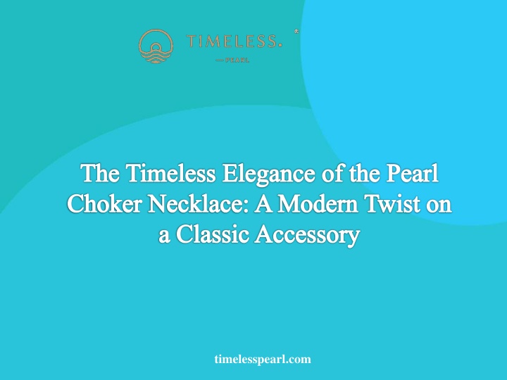 the timeless elegance of the pearl choker