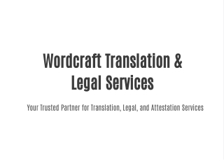 wordcraft translation legal services
