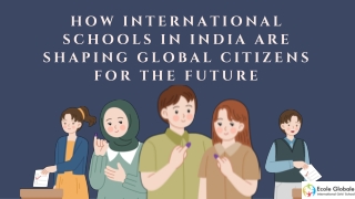 how international schools in india are shaping