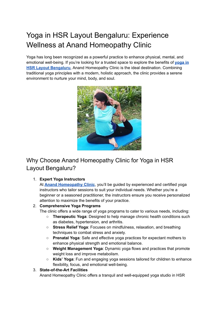 yoga in hsr layout bengaluru experience wellness