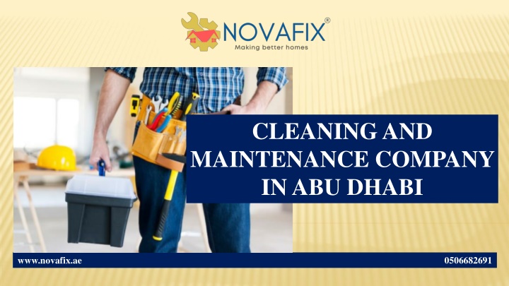 cleaning and maintenance company in abu dhabi