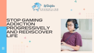 Stop Gaming Addiction Progressively And Rediscover Life