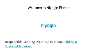 welcome to niyogin fintech