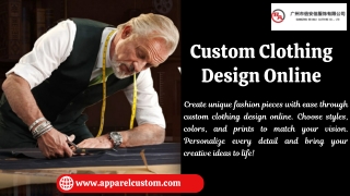 Custom Clothing Design Online