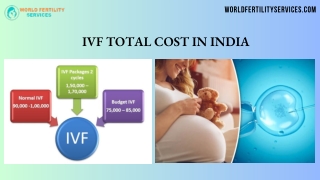 IVF Total Cost in India 2024 | Lowest IVF Cost by WFS