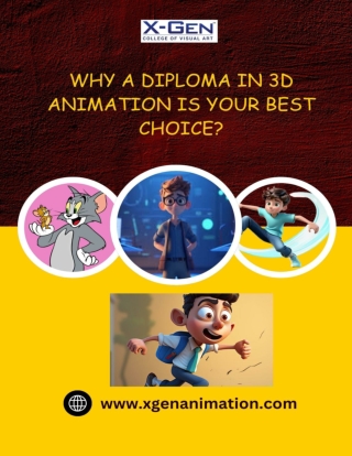 Why a Diploma in 3D Animation is Your Best Choice