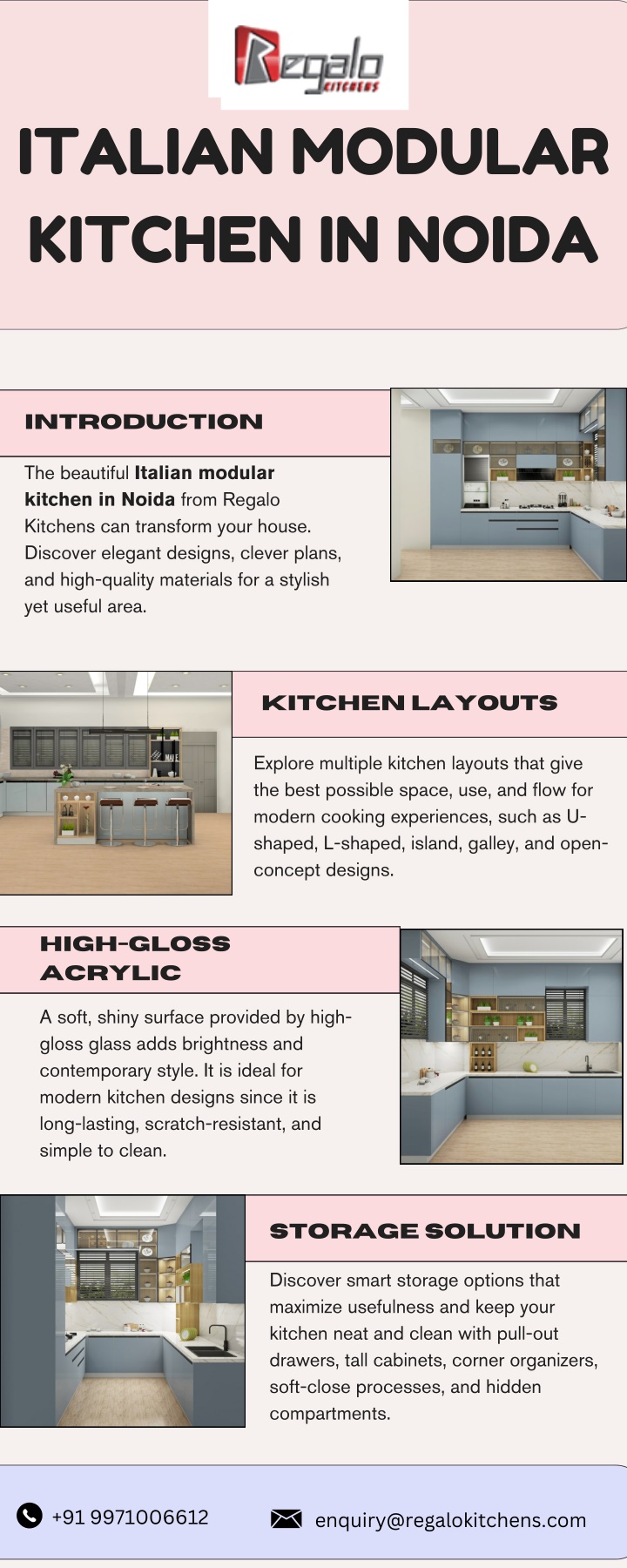 italian modular kitchen in noida