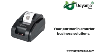 Portable billing machine