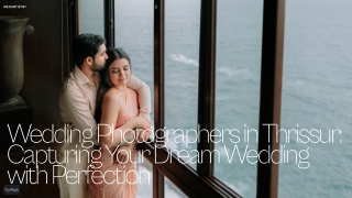 Capturing your love story with the best wedding photographers in Thrissur