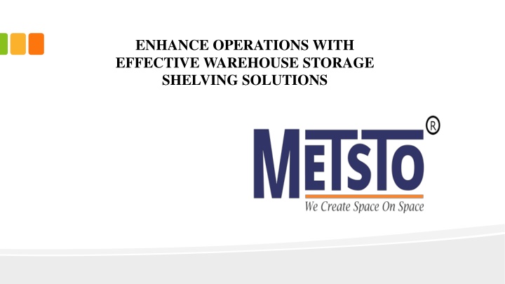 enhance operations with effective warehouse storage shelving solutions