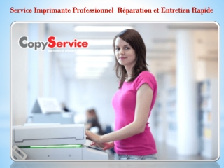 Service Imprimante Professionnel  Réparation et Entretien Rapide