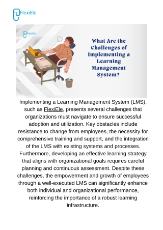 What Are the Challenges of Implementing a Learning Management System?