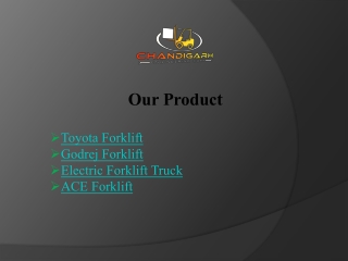 our product