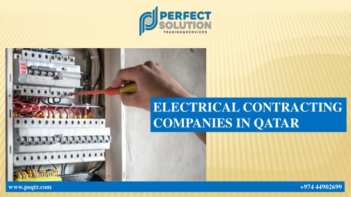 electrical contracting companies in qatar