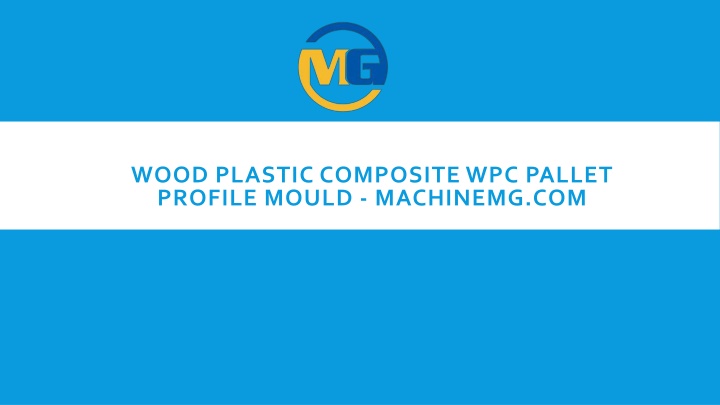 wood plastic composite wpc pallet profile mould machinemg com