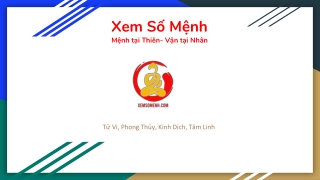 Xem Số Mệnh, Xem Vận Mệnh, Tử Vi Cải Mệnh