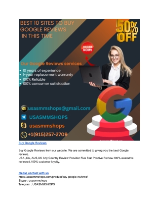 buy google reviews