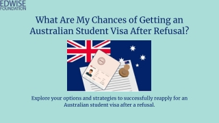 Overcoming Australian Student Visa Refusal.