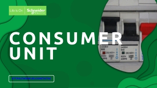 คอนซูมเมอร์ยูนิต | Schneider Electric Thailand