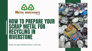 How to Prepare Your Scrap Metal for Recycling in Riverstone